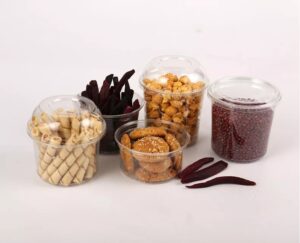 PET cups, PET containers